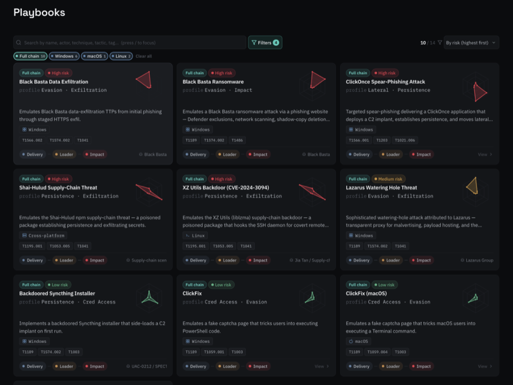 Playbook library